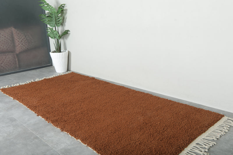 Handwoven Moroccan Rug 4.4 FT X 9.8 FT