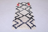 Moroccan berber rug 2 X 5.2 Feet