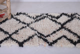 Moroccan berber rug 2 X 5,2 Feet - Boucherouite Rugs
