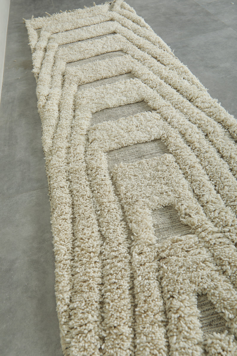 Custom Wool Rug - Handmade Runner Rug