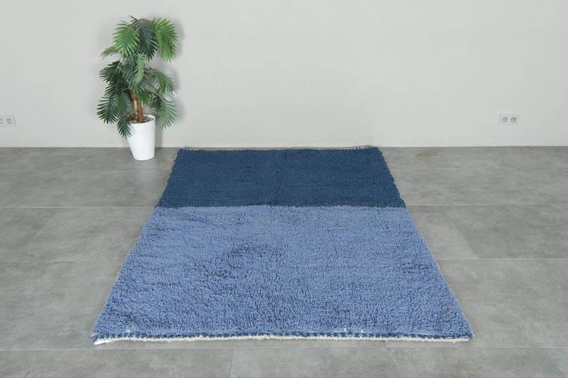 Handmade Modern Moroccan Rug 5.1 × 7.1 ft