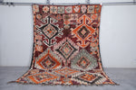 vintage Moroccan rug 6.3 X 9.8 Feet