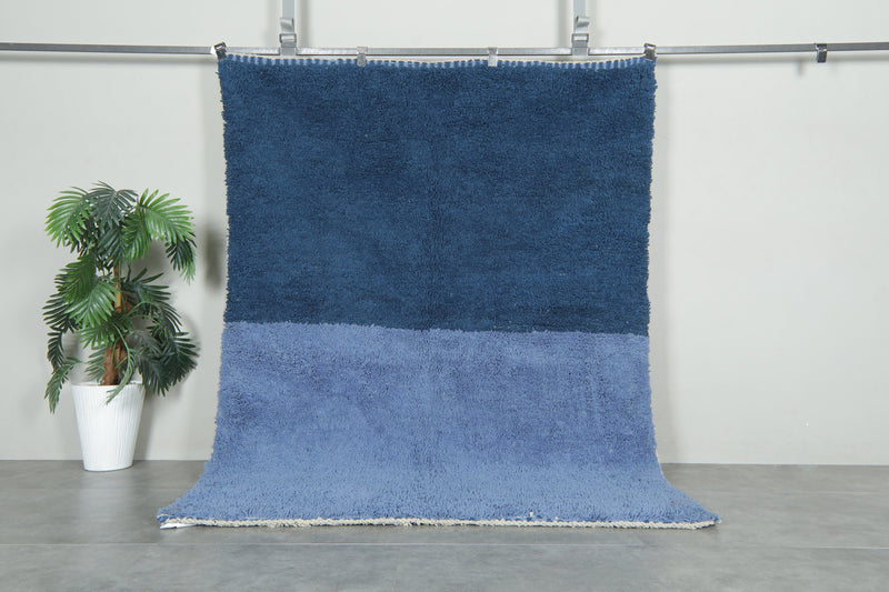Handmade Modern Moroccan Rug 5.1 × 7.1 ft