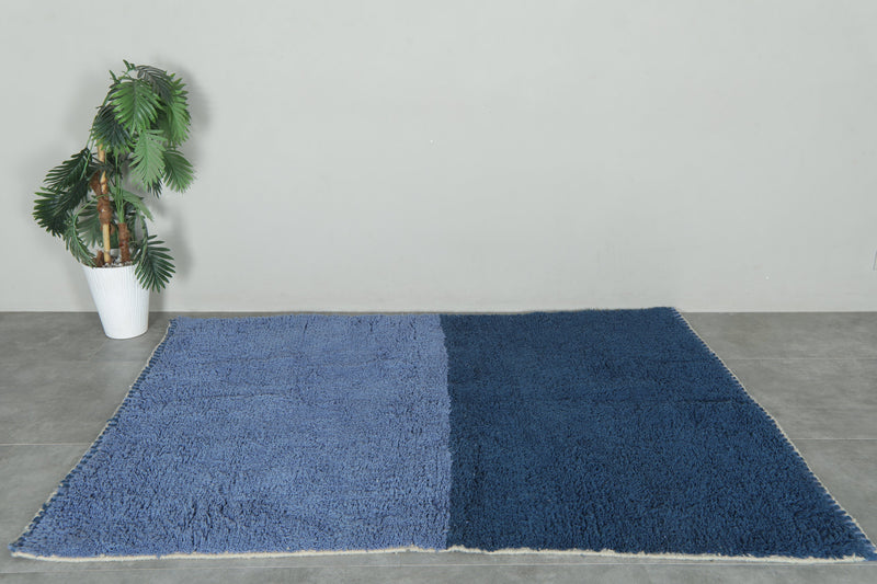 Handmade Modern Moroccan Rug 5.1 × 7.1 ft