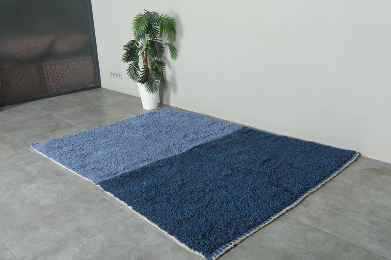Handmade Modern Moroccan Rug 5.1 × 7.1 ft
