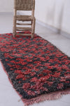 Moroccan berber rug 2.5 X 5.7 Feet - Boucherouite Rugs