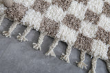 Moroccan wool rug 3.3 X 5 Feet