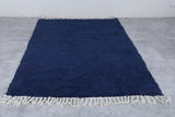 Moroccan blue rug 5.4 X 7.2 Feet