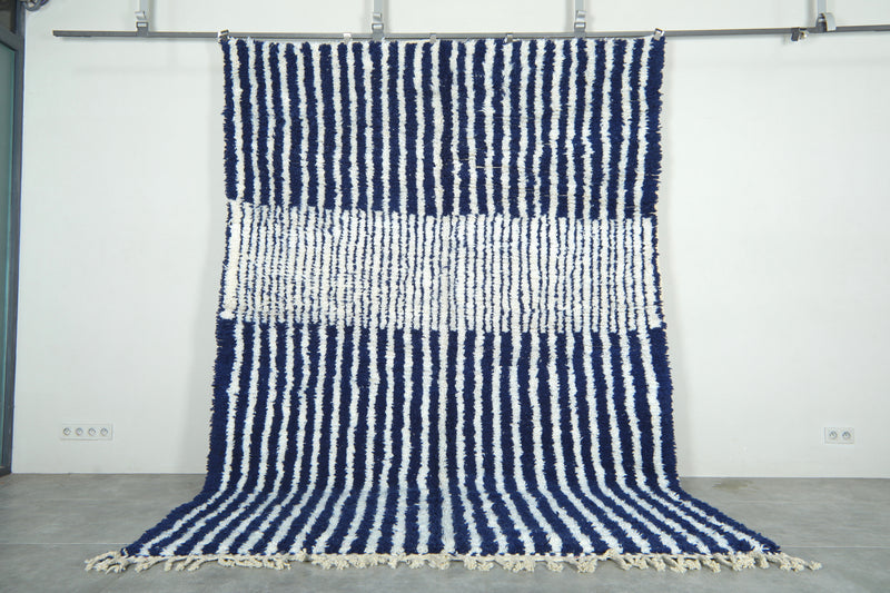 Custom Handwoven Moroccan Rug - Modern High-Pile Artisan Rug