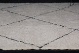 Beige Hand Knotted rug - Moroccan rug - Custom rug