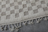 Checkered Moroccan rug 8.3 X 10.1 Feet