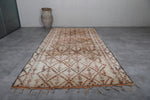 Vintage Beni ourain rug 6.8 X 13.5 Feet - Large moroccan rug