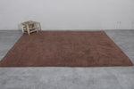 Brown Moroccan rug 6.1 X 8 Feet
