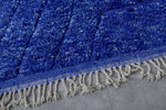 Blue Moroccan rug 7.7 X 10.8 Feet