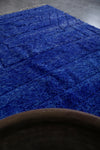 Blue Moroccan rug 7.7 X 10.8 Feet