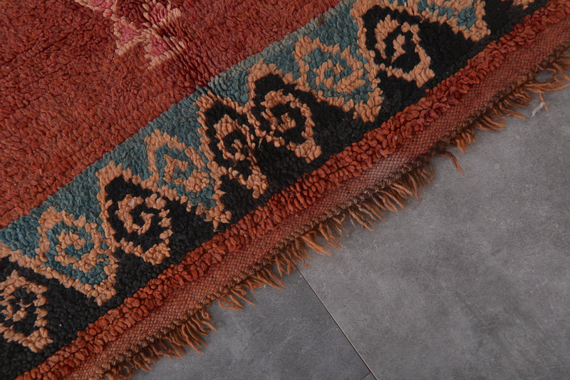 Handwoven Tribal Moroccan Rug - 4 x 6.5 Feet