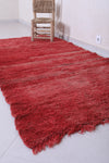Moroccan berber rug 4.2 X 8 Feet - Boucherouite Rugs