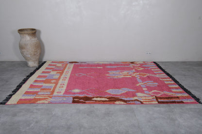 Moroccan rug 6.9 X 9.9 Feet