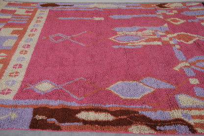 Moroccan rug 6.9 X 9.9 Feet