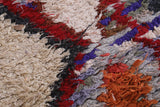 Moroccan berber rug 2.9 X 5.7 Feet - Boucherouite Rugs