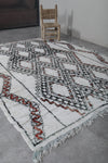 Handmade berber rug 5.8 X 8 Feet