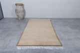 Moroccan beige rug 4.3 X 8.3 Feet