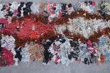 Colorful Runner Boucherouite Rug 2.1 X 6.4 Feet