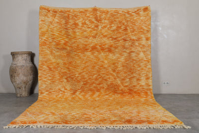 Beni Ourain Moroccan Rug - 7.4 x 10.3 ft | Handwoven Vibrant Design - Beni ourain rugs