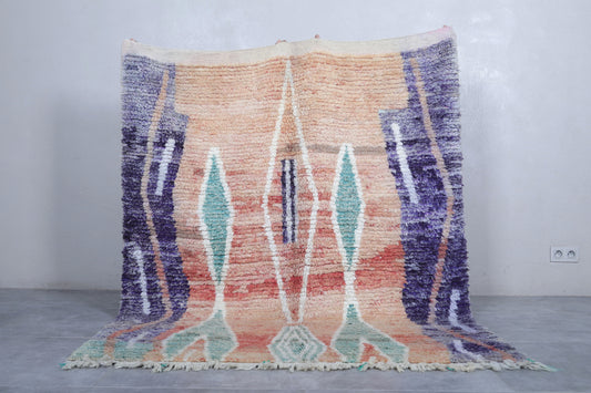 Moroccan rug 5 X 6.2 Feet