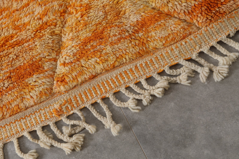 Beni Ourain Moroccan Rug - 7.4 x 10.3 ft | Handwoven Vibrant Design - Beni ourain rugs