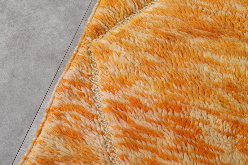 Beni Ourain Moroccan Rug - 7.4 x 10.3 ft | Handwoven Vibrant Design - Beni ourain rugs