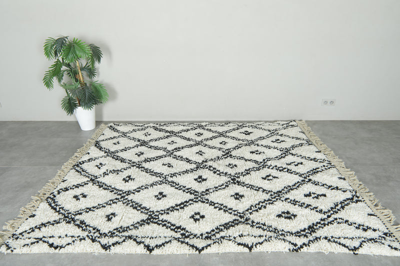Handmade Berber Rug 6.1 ft × 7.6 ft