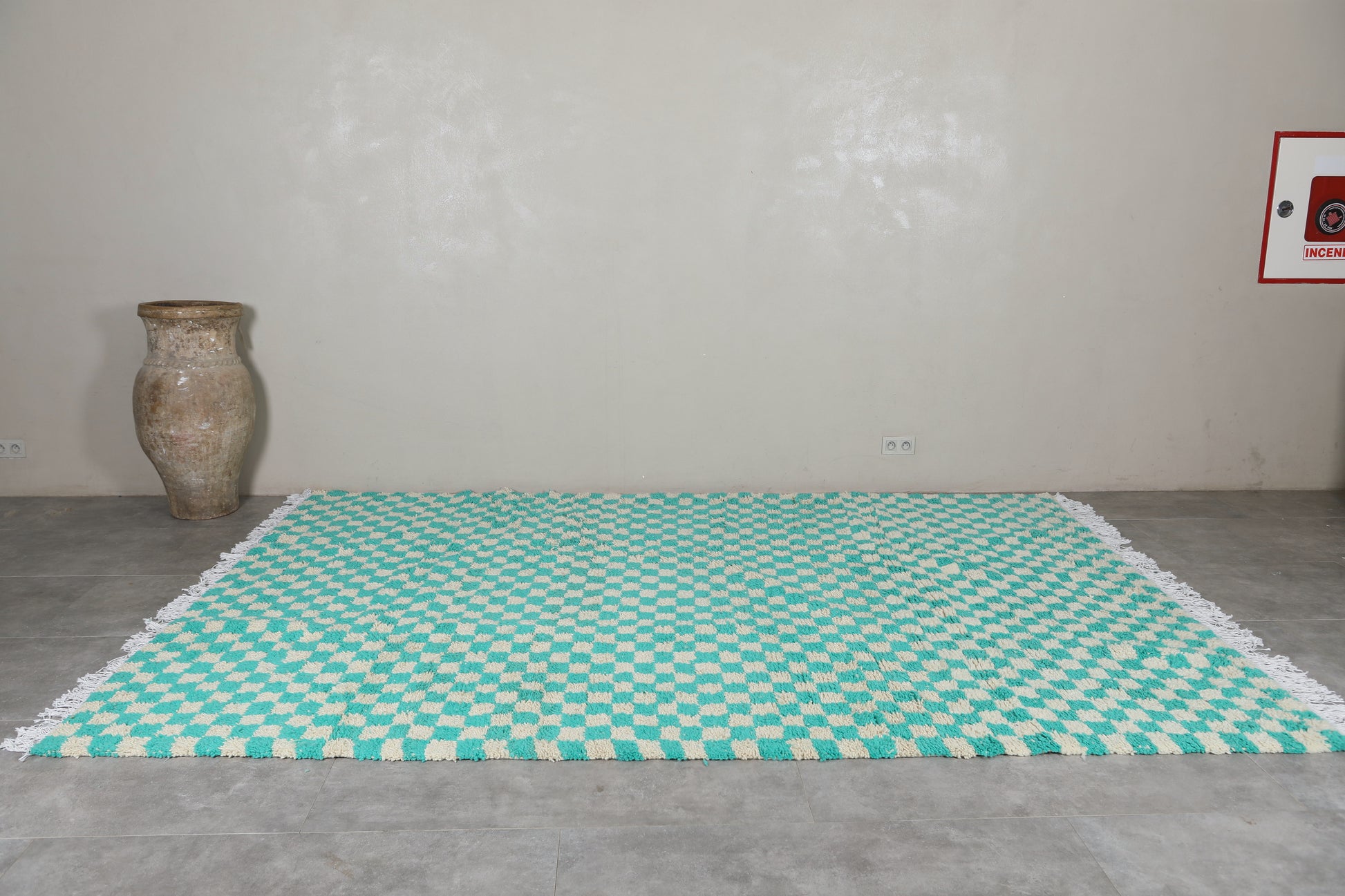 Moroccan rug 8.3 X 11.5 Feet - Beni ourain rugs