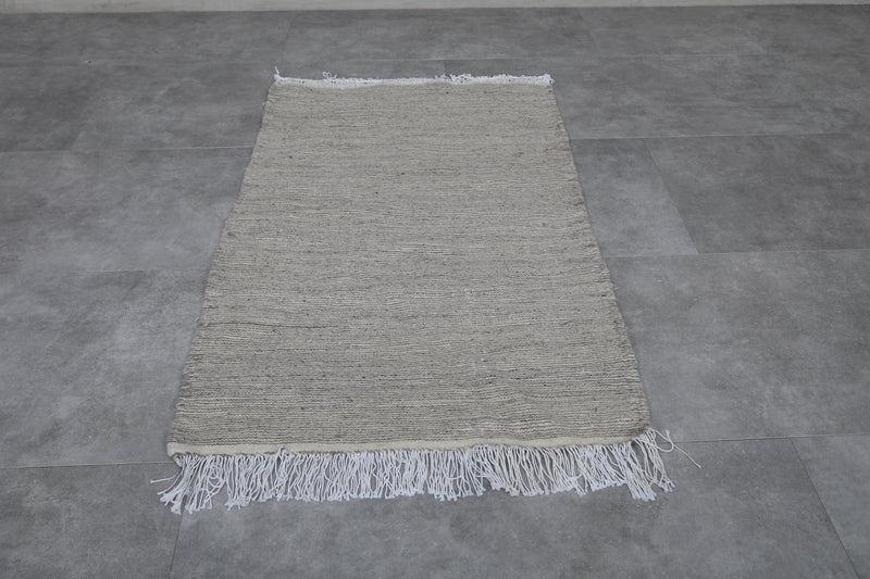 Moroccan Rug - 3.2 x 5.2 FT | Handwoven Wool Decor