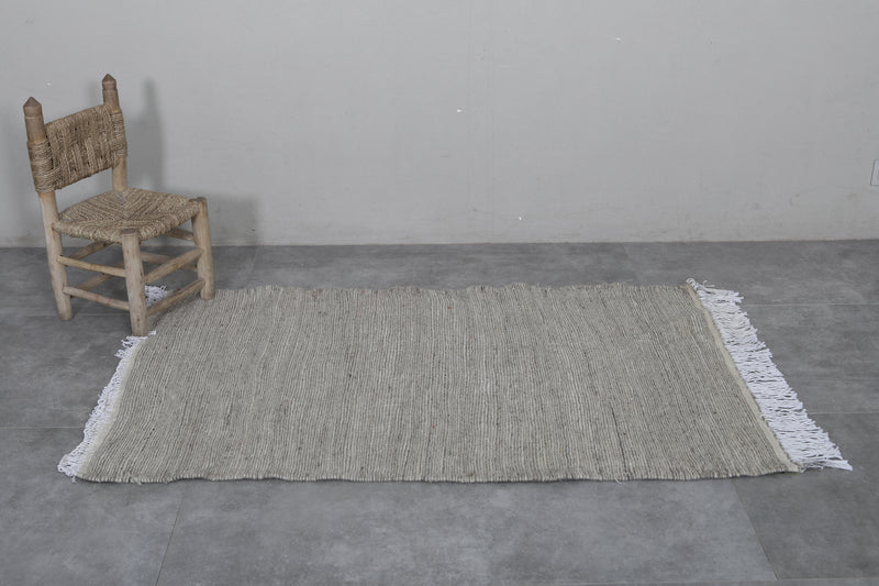 Moroccan Rug - 3.2 x 5.2 FT | Handwoven Wool Decor