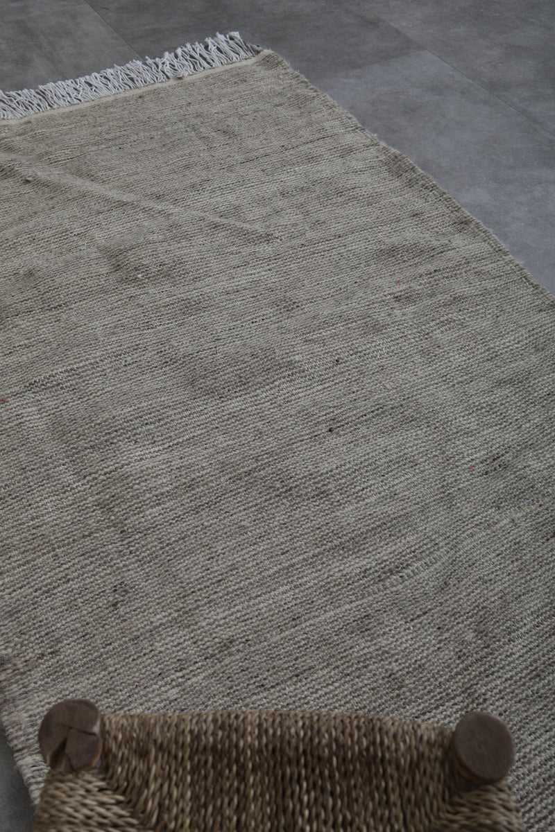 Moroccan Rug - 3.2 x 5.2 FT | Handwoven Wool Decor