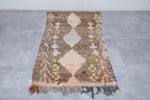 Vintage Moroccan rug 3.1 X 6.3 Feet