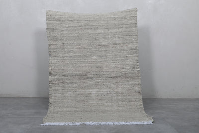 Handwoven Moroccan Rug - 3.3 x 5.1 FT | Wool Area Rug - Flat woven rugs
