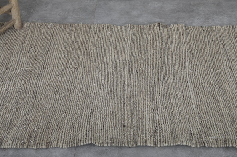 Moroccan Rug - Handwoven Wool | 2.9 x 5 FT - Flat woven rugs