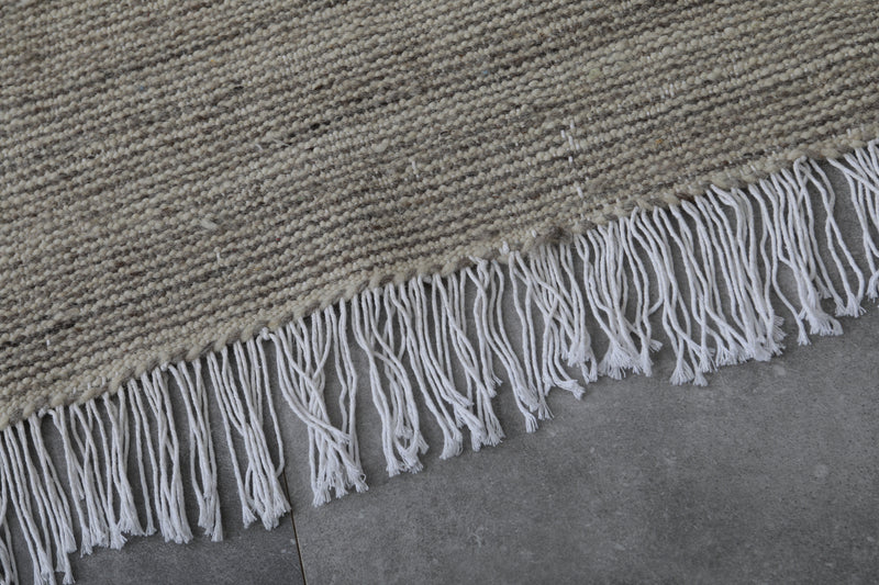 Moroccan Rug - Handwoven Wool | 2.9 x 5 FT - Flat woven rugs