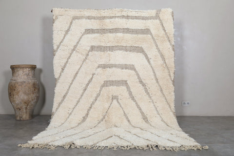 Moroccan rug 6.2 X 9.2 Feet - Beni ourain rugs