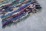 Vintage handmade moroccan rug 2.2 X 5.7 Feet