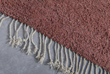 Custom Berber Brown rug - Authentic handmade Moroccan rug