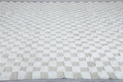 Moroccan checkered rug 11 X 12.3 Feet