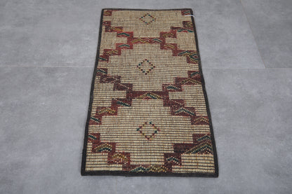 Tuareg rug 1.4 X 2.8 Feet
