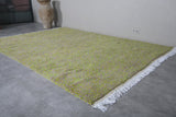 Beni Ourain Moroccan rug green - Berber handmade rug - custom Rug