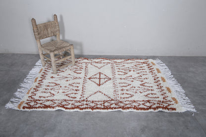 Beni ourain rug 3.2 X 5.2 Feet