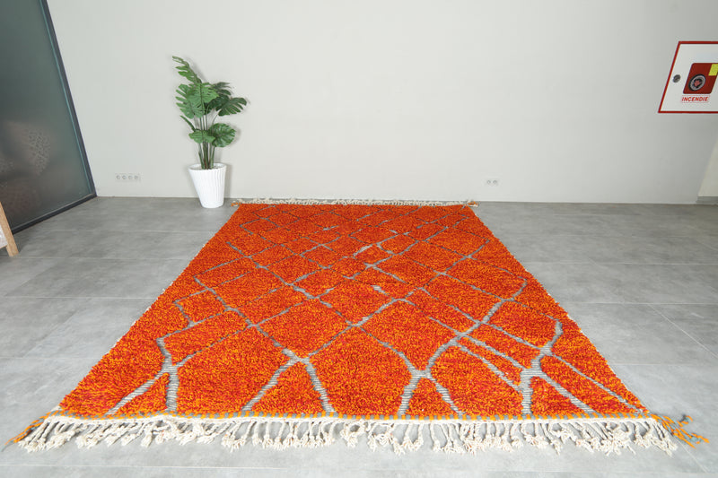 Handcrafted Moroccan rug - Custom rug - Wool rug