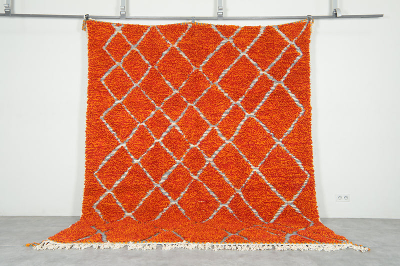 Handcrafted Moroccan rug - Custom rug - Wool rug