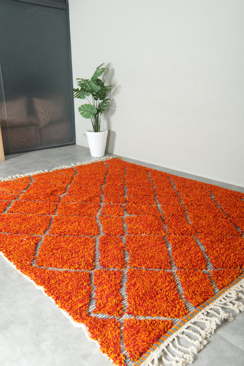 Handcrafted Moroccan rug - Custom rug - Wool rug